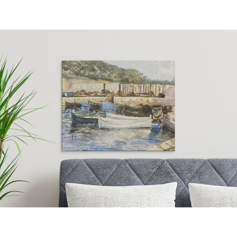 Shen Wrapped Canvas Print Set, 60x20