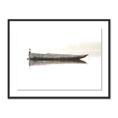 Oyster Skiff Print by Geoffrey Baris