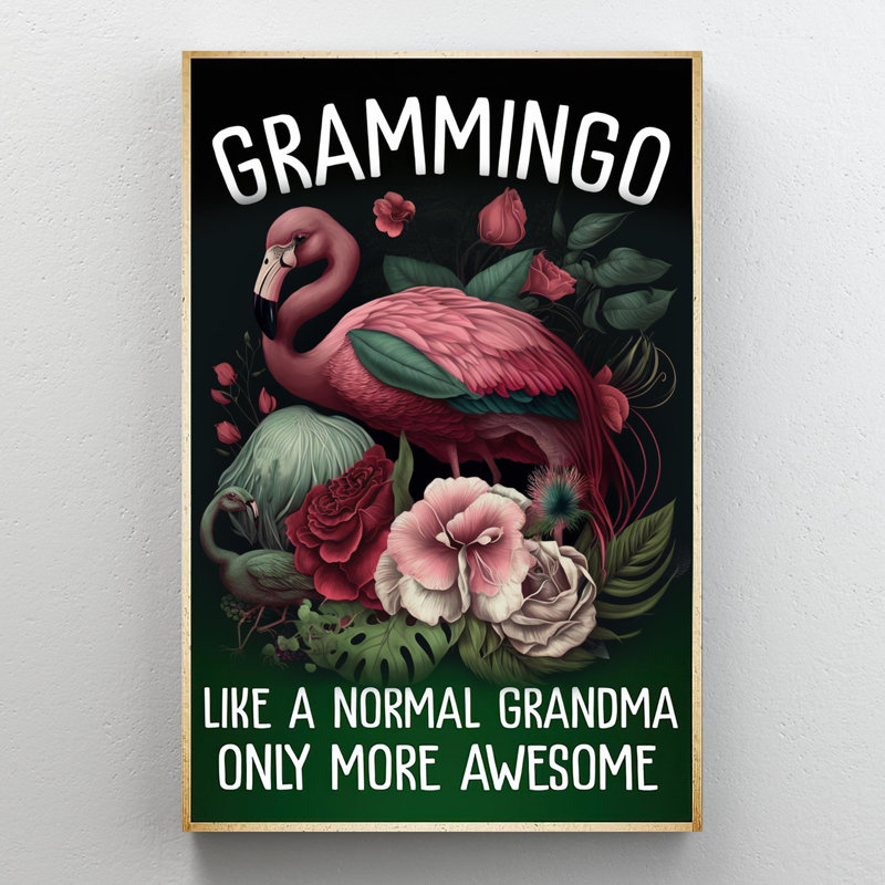 Grammingo sur toile, impression, H 36 po x l 24 po x P 1,25 po