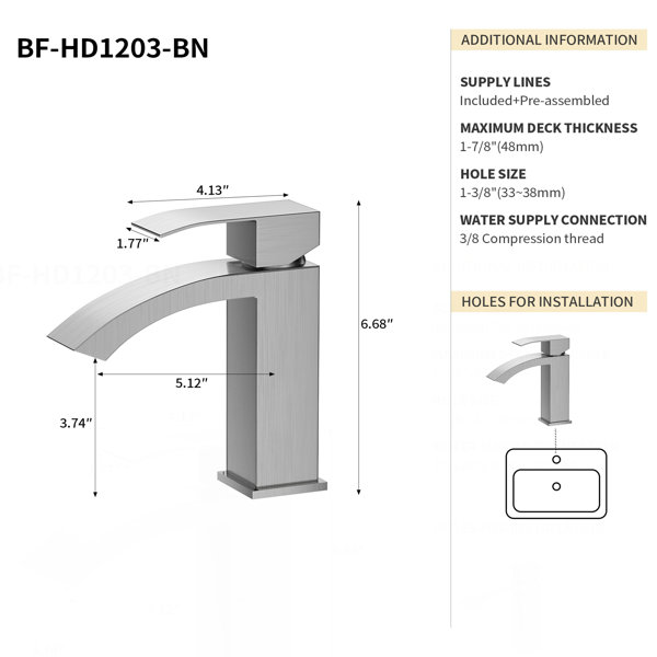 Dimensions du produit