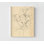 Reproduction de fleur encadrée, art mural croquis floral, art botanique, reproduction de plantes délicates, art mural nature, art mural encadré