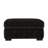 black upholstered storage ottoman