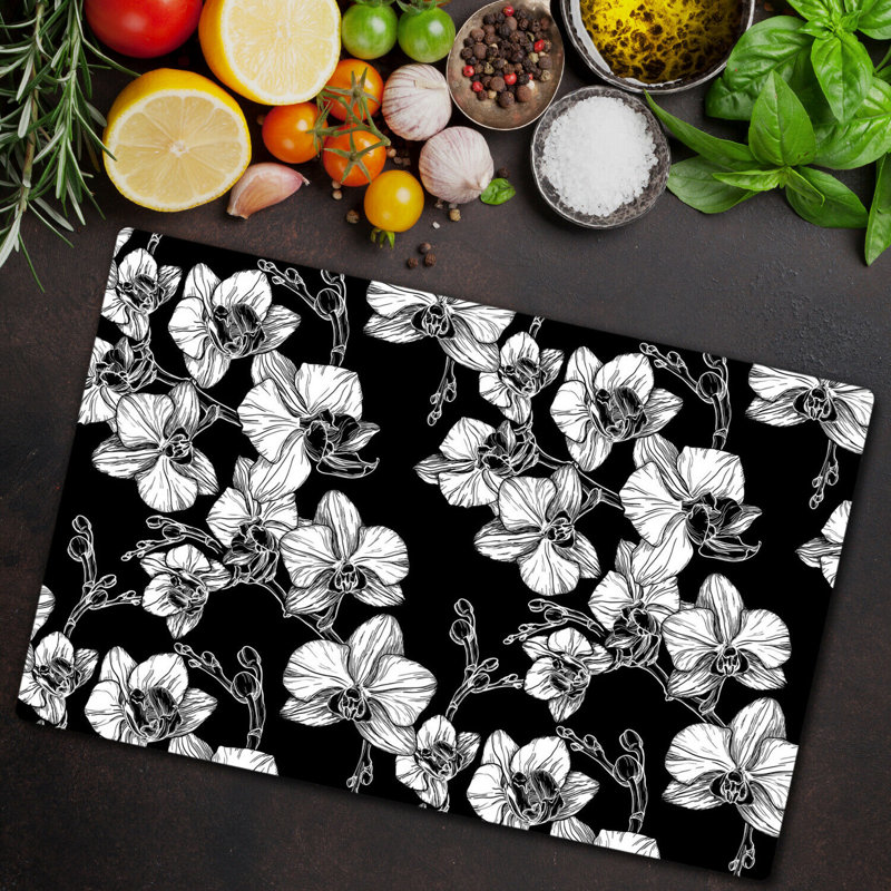 Likins Tempered Glass Chopping Board, 52cm x 80cm