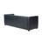Modern Sofa Ulysses 83" Genuine Leather Sofa