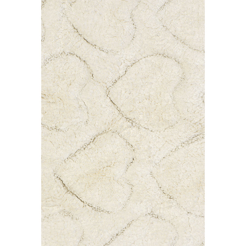 Falstaff Cotton Hand Knotted Area Rug, Rectangle 60 x 90cm