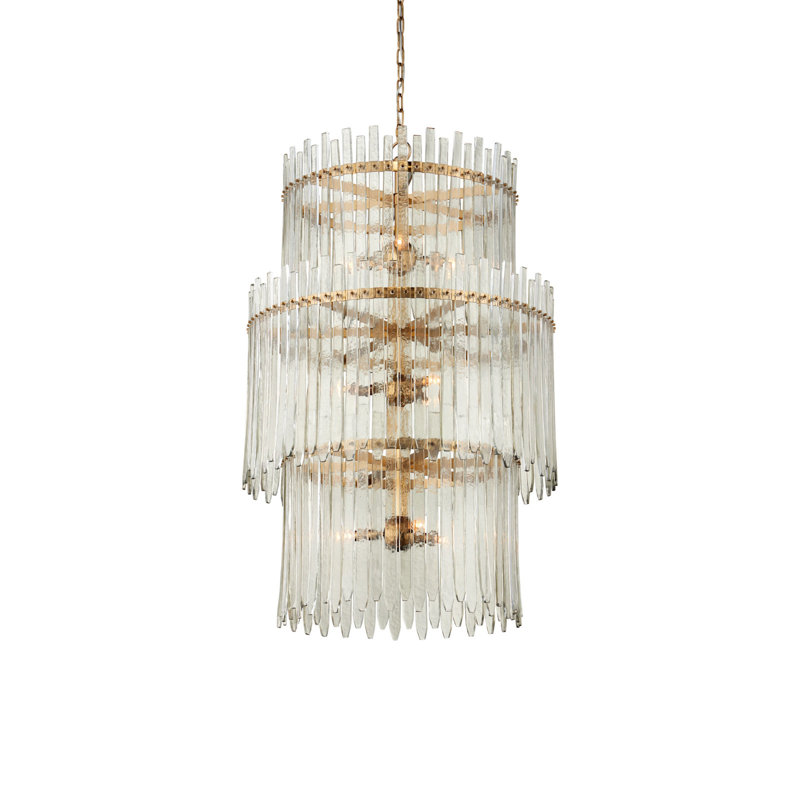 Electra 9 - Light Iron Chandelier
