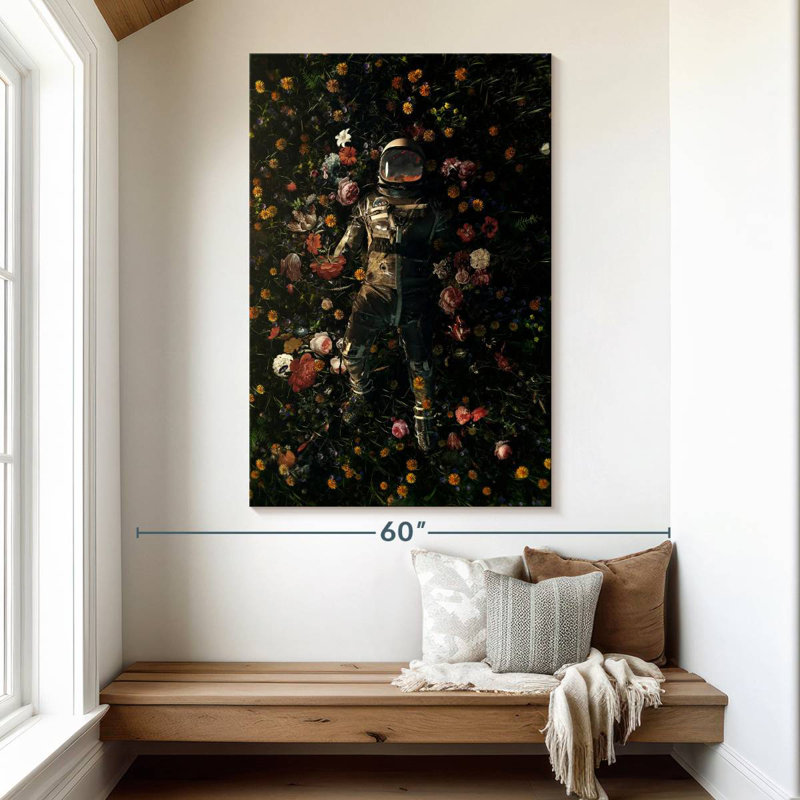 Oberle Garden Delights I, 51" H x 34" W