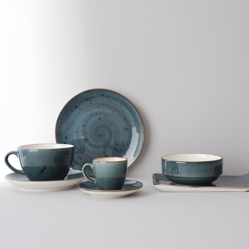 Shoaf 200ml Iris Dessert Bowl, Navy Blue