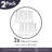 Ambesonne Valance Pack of 2 Herringbone Line Pattern-100715596