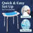 Aayza 20 in. W Shower Bench