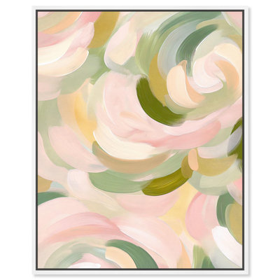 «Brushstroke I», toile texturée abstraite par Art Remedy