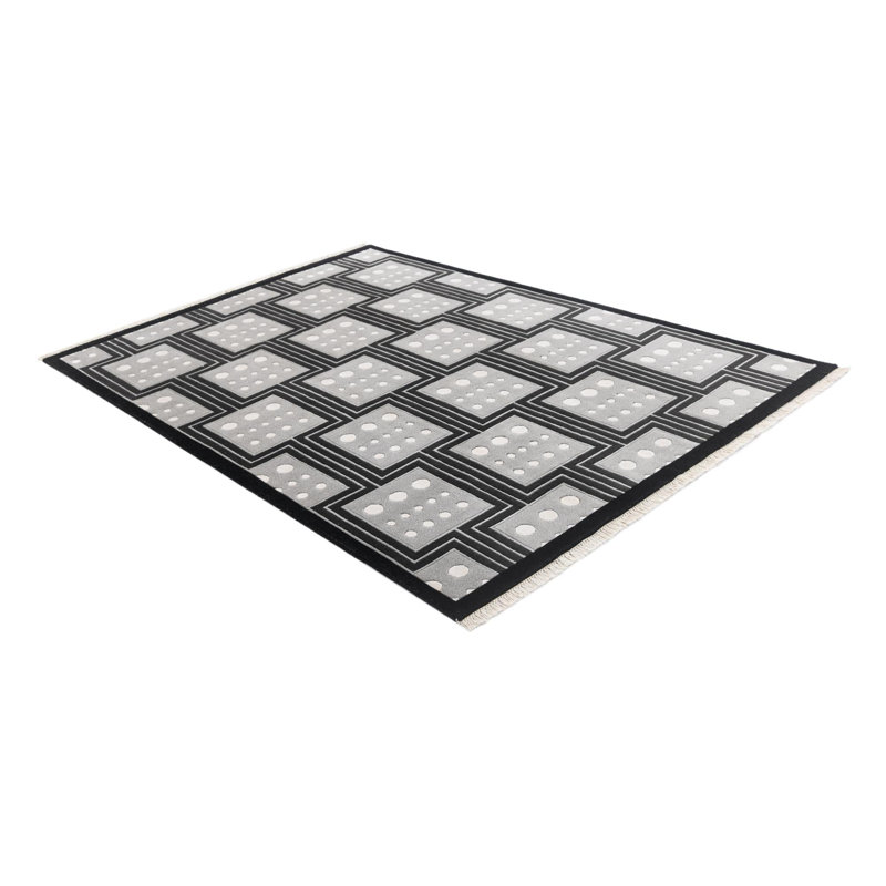 Iniguez Black Rug