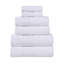 Mikira Larissa Cotton Medium Weight Geometric Border 6 Piece Assorted Towel Set-66151218