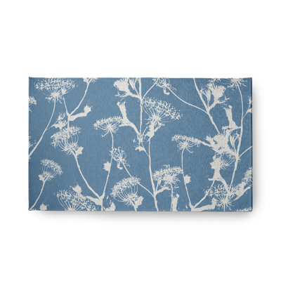 Tapis en chenille Windy Blossom - CRF1398BL47