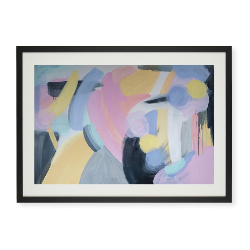 The Sunday - Single Picture Frame Art Prints, 41cm H x 56cm W x 2cm D, Black