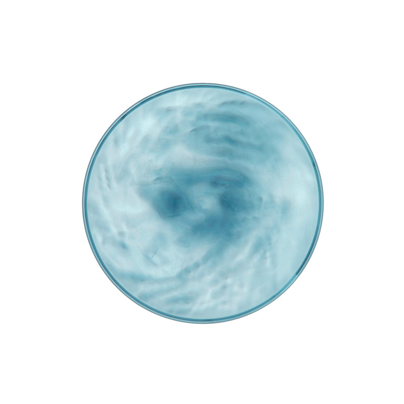 Moon Decorative Bowl, Light Blue