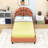 Basketball Design Twin Upholstered Platform Bed