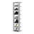 White 7-Tier Tall Vertical Shoe Rack-1346186943