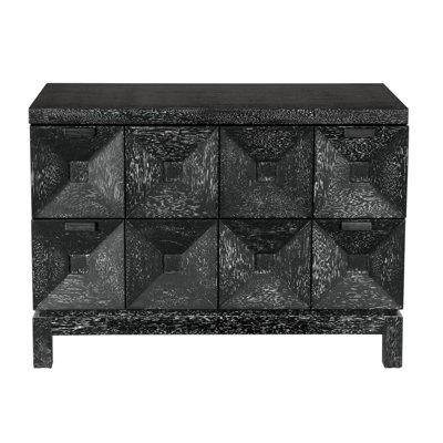 Musashi 2 Drawer, Large, Black Walnut