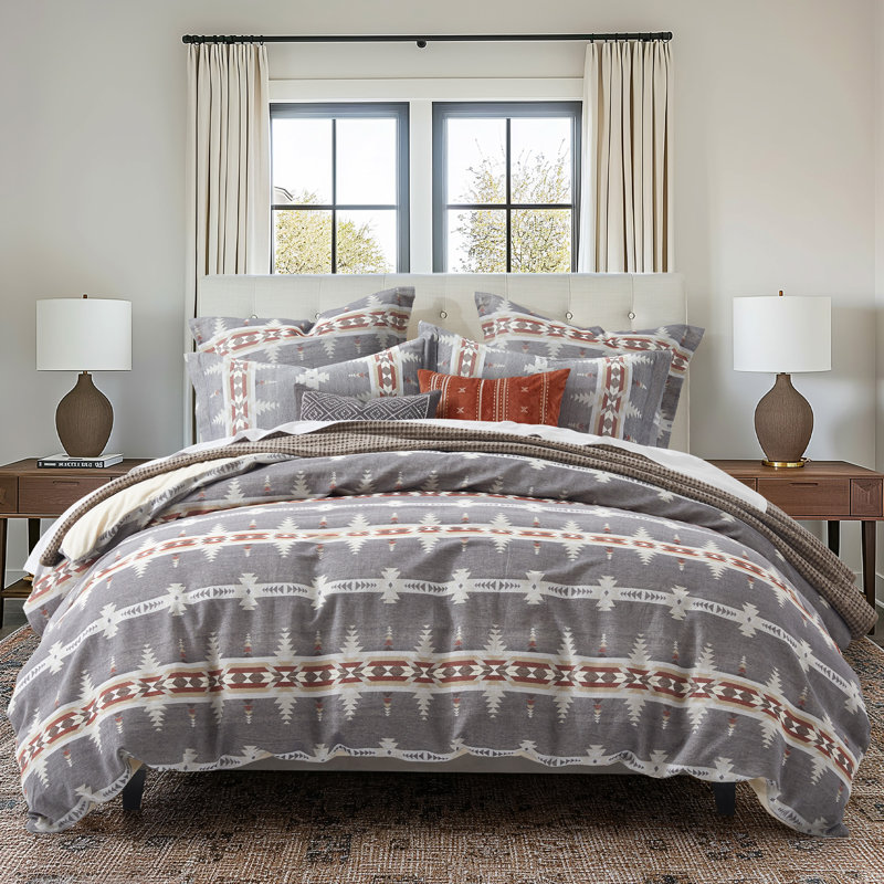 Ensemble d'édredon Corrales, Édredon pour grand lit + 2 taies décoratives