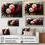 «Morlee Midnight Pink Red Roses Bouquet - Roses, art mural»-756838977-756838978-756838982
