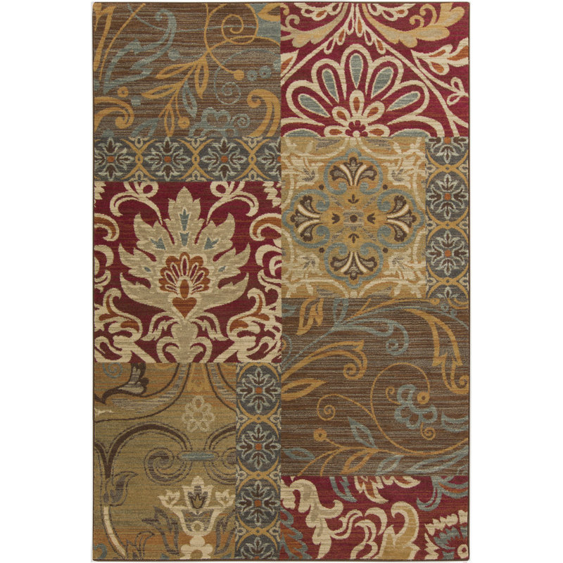 Basilia Floral Indoor Rug, Rectangle 8'10" x 12'9"