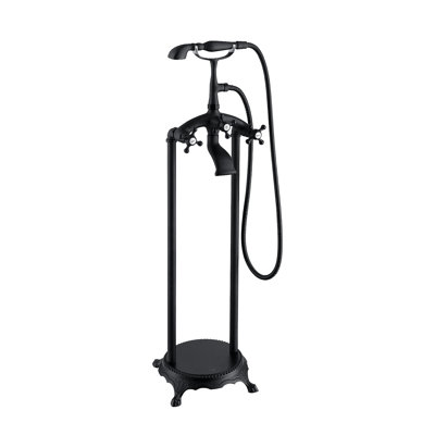 Robinet de baignoire autoportant avec douche à main Topcraft