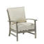 Charleston Wrought Aluminum Outdoor Lounge Chair - Oyster-1018604682-1018604685