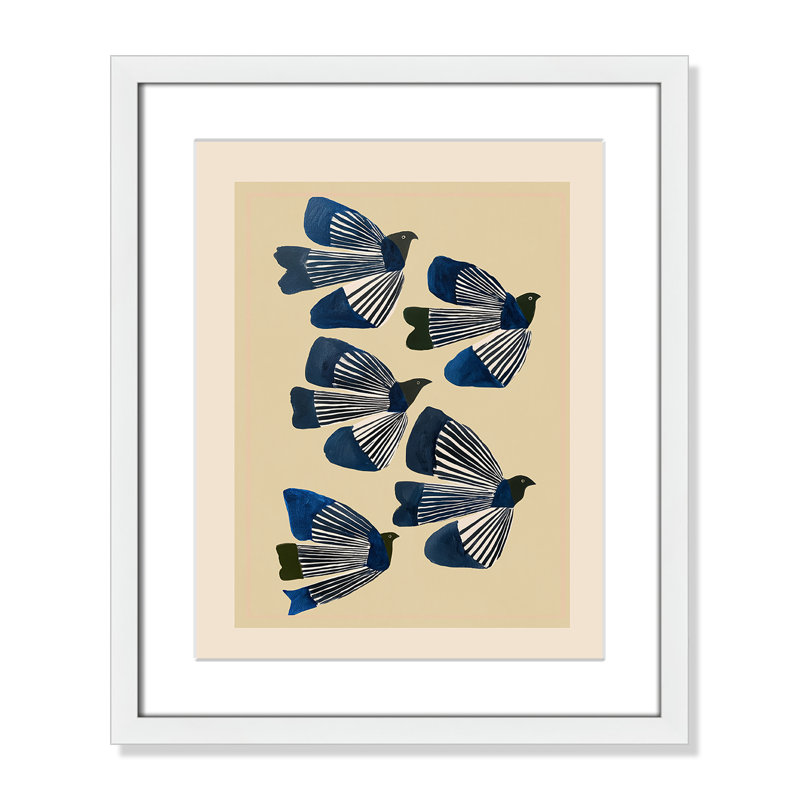 Imprimé indigo par ville, Blanc satiné, 16'' W x 19'' H, Matted Print