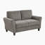 Ensemble de salon en tissu chenille 2 pièces Emilio-1568339728