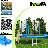 SENCHO GINSYTALIOR 12' Round Backyard Trampoline with Safety Enclosure