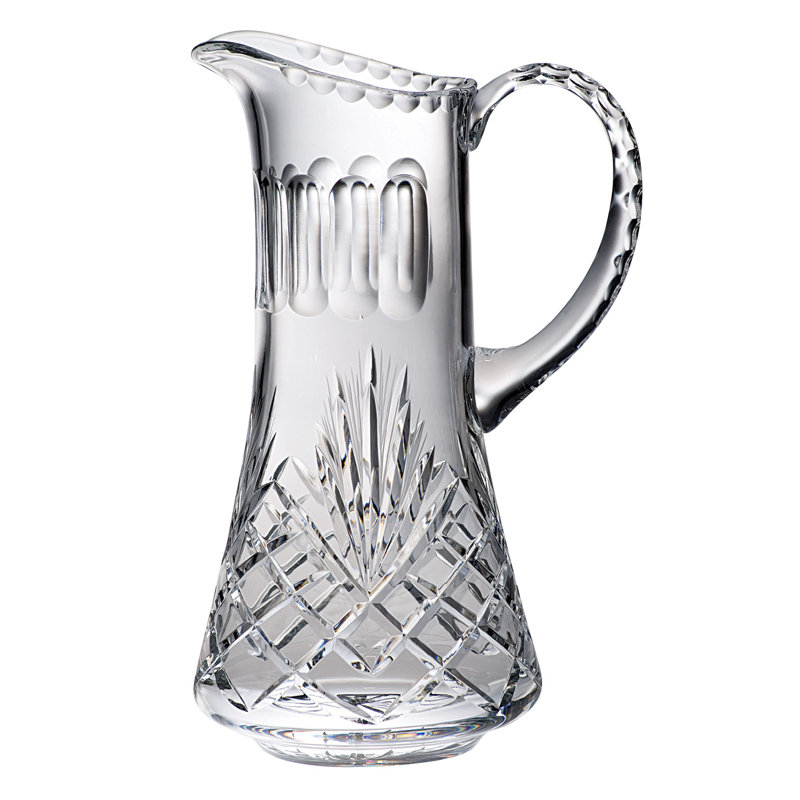 Mcnichols Crystal Beverage Dispenser, 11" H x 7.25" W x 6" D
