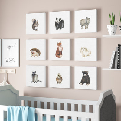 Knupp 9 - Piece Canvas Art