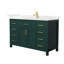 Beckett 54" Freestanding Single Bathroom Vanity with Quartz Top-349013796-349013793-349013794