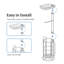 Free Standing Toilet Paper Holder-347272522