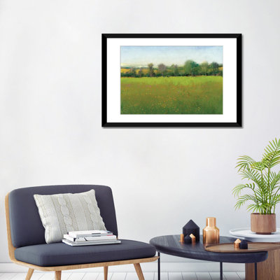 « verdoyants », reproduction sur toile