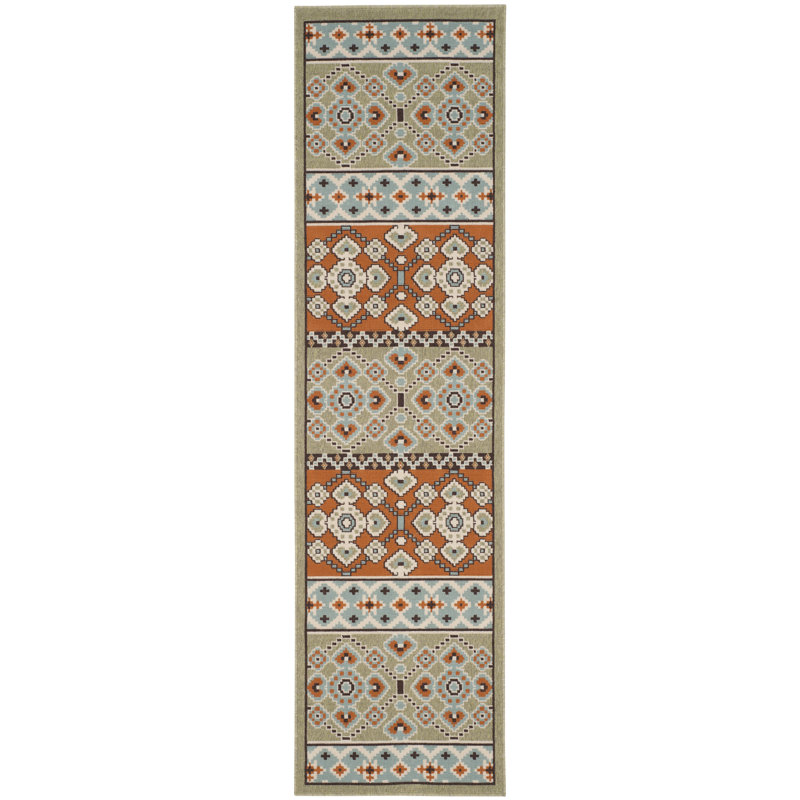Northpoint Performance Southwestern Indoor/Outdoor Area Rug, Runner 2'3" x 10'