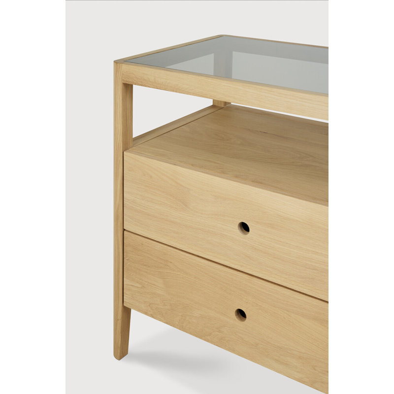 Spindle 4 - Drawer Dresser, Oak