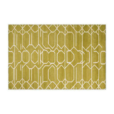 Tapis brun intérieur et extérieur Trellis