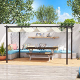 Kishmore 4m x 3m Aluminium Pergola