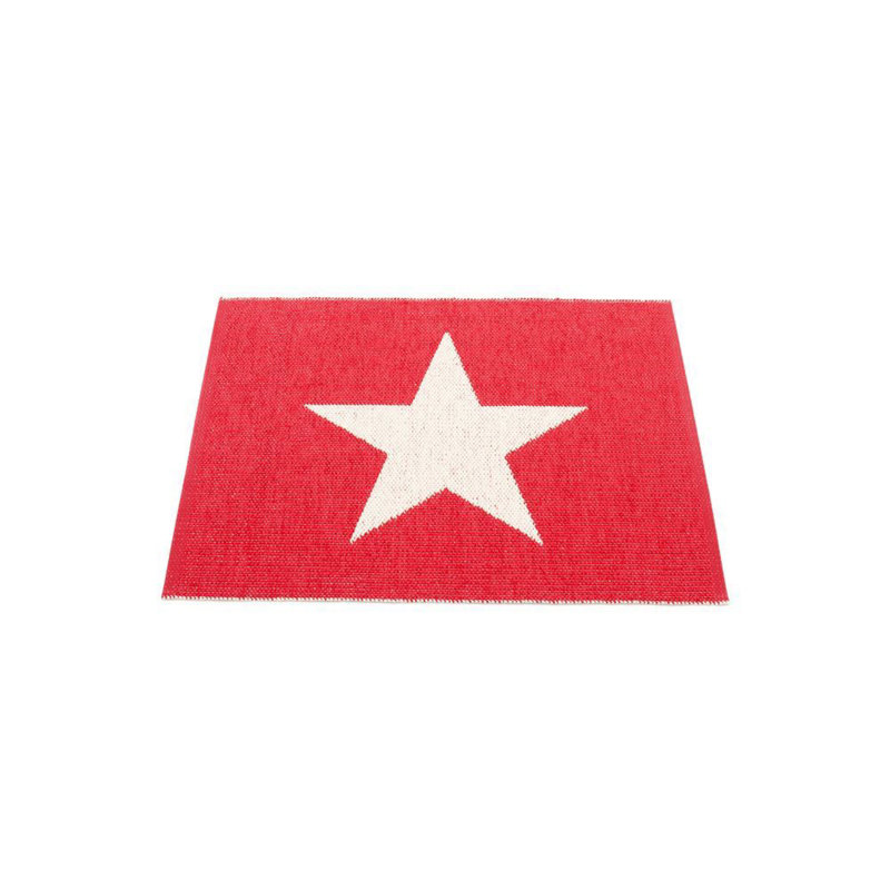 Viggo Area Rug in Red/White