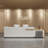 Maurissa Rectangular Laminate Reception Desk-991874009