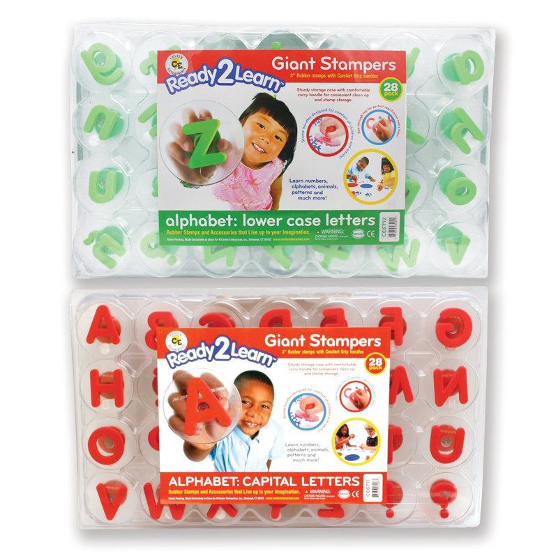 Ensemble d’alphabet géant 2 pièces ready2learn