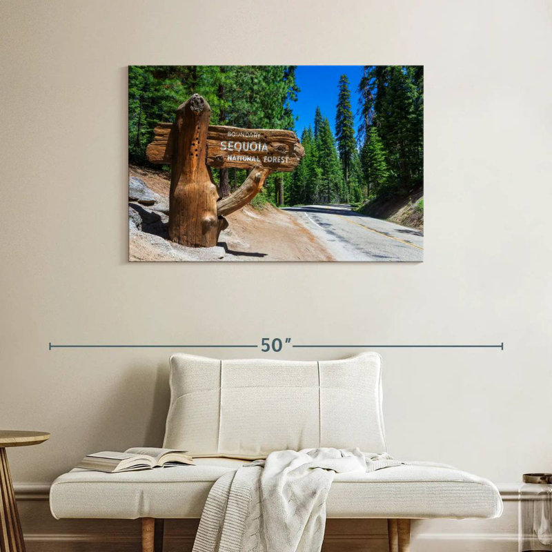 Alvord Sequoia California, 26'' H x 39'' W