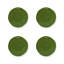 Okane Stoneware Appetizer Plate-1054657044