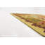 Tapis en laine noué la à la main rouille/olive 3 pi 8 po x 6 pi one-of-kind Doorfield