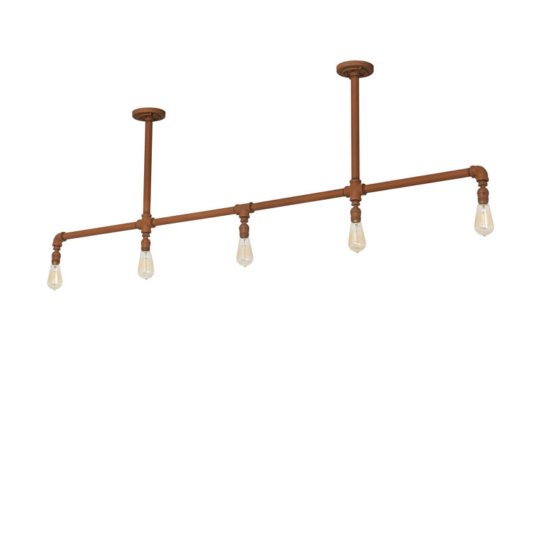 72" Long Alva Conduttura 5 Light Pendant