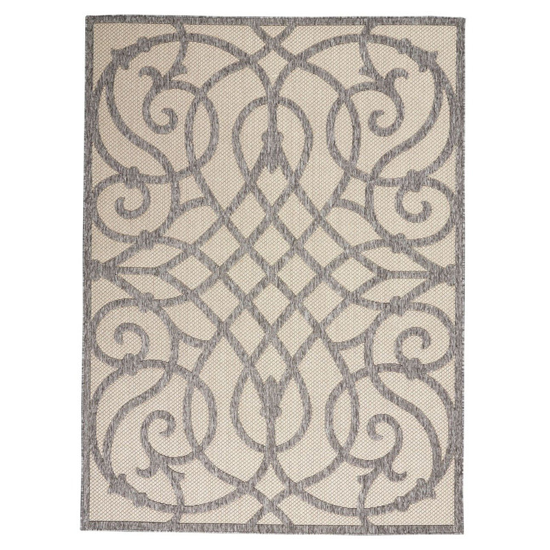Chelsi Abstract Flokati Indoor / Outdoor Area Rug, Runner 66 x 230cm
