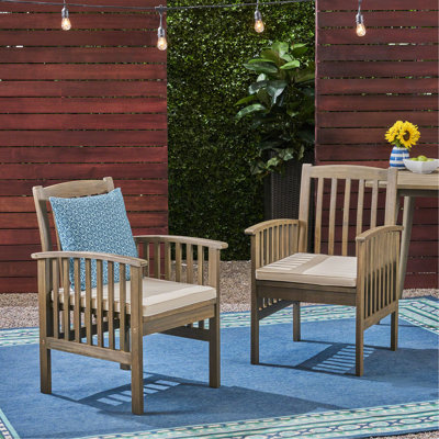 Chaise 2 pièces avec 2 coussins Casa Acacia