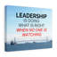 Leadership Is Doing What Is Right - Wrapped Canvas Print-931730976